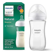 Philips Avent Babyflasche Natural Response aus Glas - 120 ml/240ml  Babyflasche, BPA-frei für neugeborene Babys ab 0 Monaten (Modell SCY930/01 and SCY933/01 ) — Kenya · WIMU Kitchen