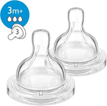 Philips AVENT SCF633/27 Classic Baby Bottle Teat, Medium Flow, 3 Holes, Suitable from 3 Months+, BPA-Free Silicone, Pack of 2 — Kenya · WIMU Kitchen