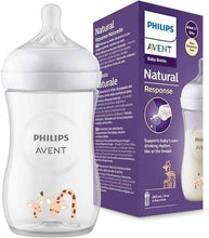 AVENT Philips Natural Response 3.0 Pink Feeding Bottle 260ml — Kenya · WIMU Kitchen