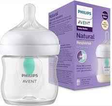 Philips Avent Natural Response Baby Bottle - 260ml Baby Milk Bottle with AirFree Vent, BPA Free for Newborn Babies Aged 3-6 Months — Kenya · WIMU Kitchen