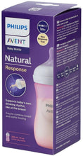 Philips Avent Natural Response 3.0 Baby Feeding Bottle  Ideal for 1 months+| Natural Response Technology Mimics Breastfeeding | Uniquely Designed Nipple releases milk only when baby drinks | Pack of 1 | Pink | SCY903/11 — Kenya · WIMU Kitchen