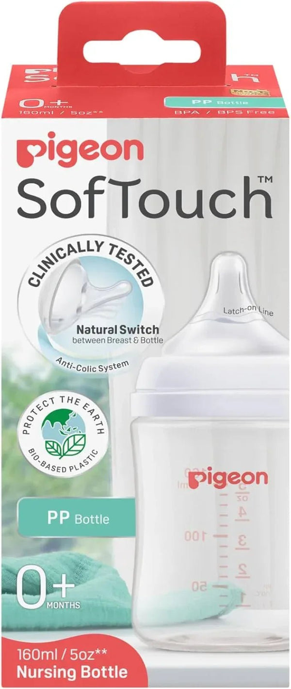 Pigeon SofTouch III Baby Bottle for 3+ Months Babies, BPA & BPS-Free, 240ml, PP, 1 Pack — Kenya · WIMU Kitchen Nairobi