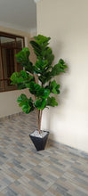 190cm Artificial Fiddle Leaf Plant with Vase and Pebbles — view 2 — Kenya · WIMU Kitchen