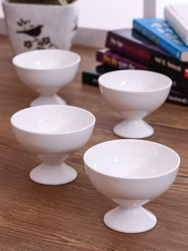 Scoop In Style: Porcelain Ice Cream Bowl With Stand 9cm — WIMU Kitchen Nairobi — Kenya · WIMU Kitchen Nairobi