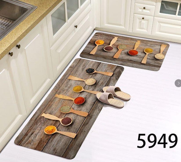 Cushioned Anti-Slip Kitchen Mat Set 45×80cm + 45×120cm — Bound Edges — WIMU Kitchen Nairobi — Kenya · WIMU Kitchen Nairobi
