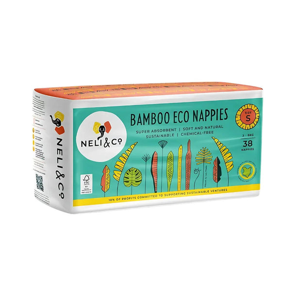 Neli & Co Bamboo Eco Nappies Small 38 Pieces — Kenya · WIMU Kitchen Nairobi
