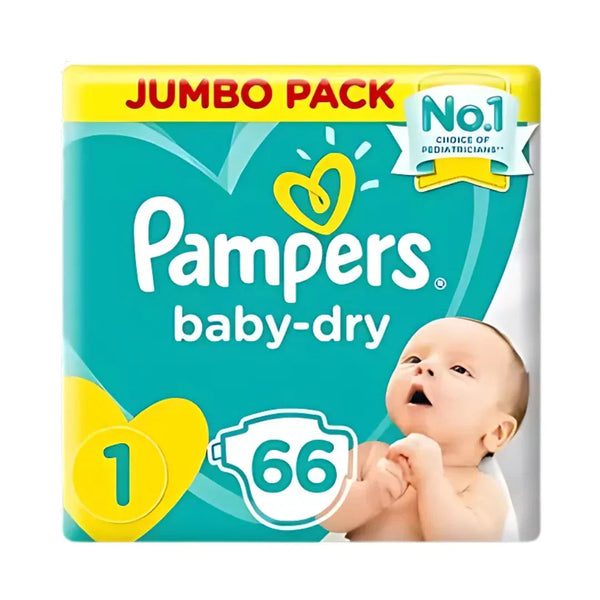 Pampers Baby-dry Jumbo Size 1 Newborn 66 Pack — Kenya · WIMU Kitchen Nairobi