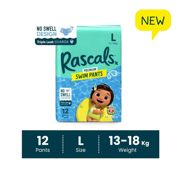 Rascals Premium Cocomelon Swim Pants Large Pack of 12 — Kenya · WIMU Kitchen Nairobi