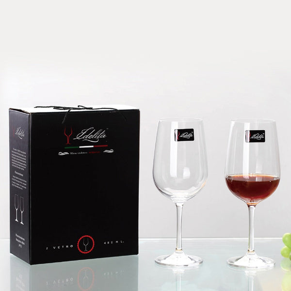 Crystal Wine Glasses Set 6pcs — Kenya · WIMU Kitchen Nairobi