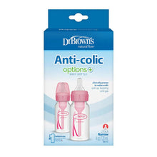Dr. Brown's Anti-Colic Options+ Narrow Glass Baby Bottle with Level 1 Slow Flow Nipple, BPA-Free, 4 oz/120 mL, 0m+, 2 Count, 1-Pack — Kenya · WIMU Kitchen