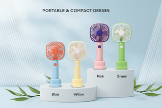 Sanford Rechargeable Hand Fan with USB Charging and 3 Hour Runtime - SF937HFN — WIMU Kitchen Nairobi — Kenya · WIMU Kitchen