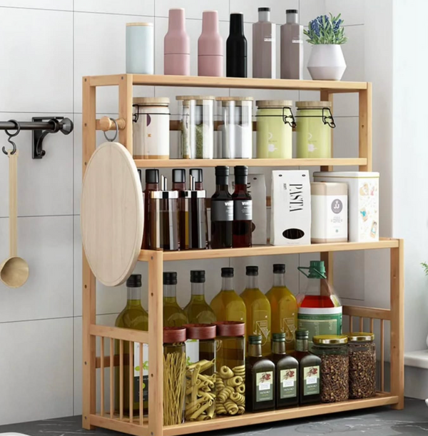 Bamboo Multifunctional Organising — Kenya · WIMU Kitchen Nairobi