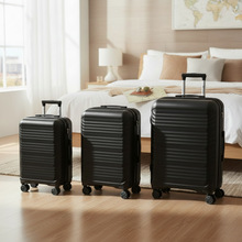 3 Piece PP Hardshell Luggage Set, Spinner Wheels — view 3 — Kenya · WIMU Kitchen