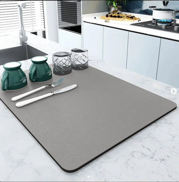 Super absorbent Nonslip Drain dish drying mat. — Kenya · WIMU Kitchen Nairobi