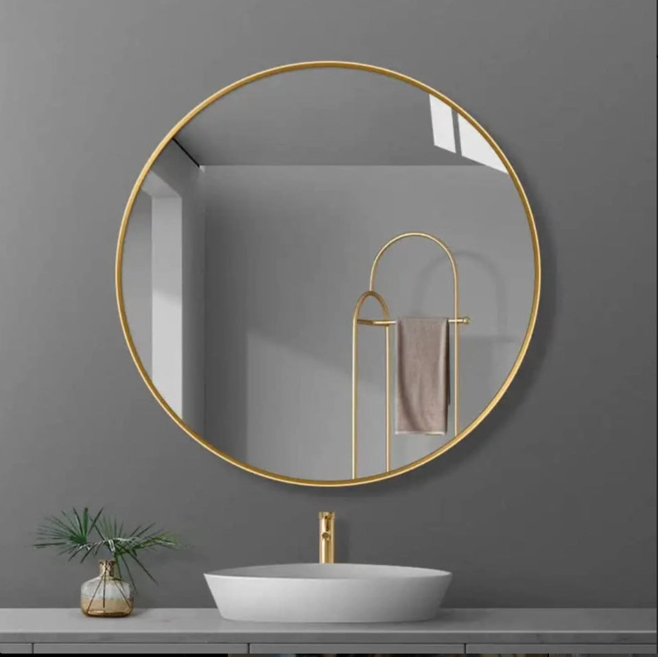 Unbreakable Decorative Circular Wall Mirror — buy in Kenya at WIMU Kitchen Nairobi · M-Pesa accepted