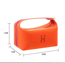 Portable Travel canvas make-up bag (view 3) — Kenya · WIMU Kitchen