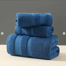 3 pcs Combed Cotton Bath Towel Sets (view 4) — Kenya · WIMU Kitchen