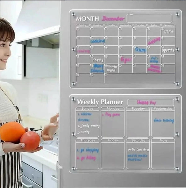 2pc magnetic fridge planner — Kenya · WIMU Kitchen Nairobi