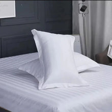7*8ft Hotel Quality Cotton White satin stripped bedsheets — Kenya · WIMU Kitchen