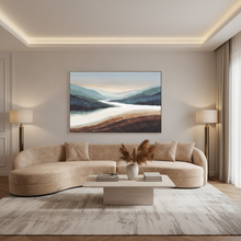 Framed Landscape Printed Oil Painting Wall Art — Kenya · WIMU Kitchen