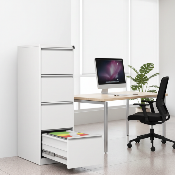 4 Drawer Vertical Filing Cabinet - Space-Saving Steel Document Storage — WIMU Kitchen Nairobi — Kenya · WIMU Kitchen Nairobi