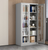 Steel Bookcase Cabinet with Hinged Glass Doors - Visible Storage for Books and Files — WIMU Kitchen Nairobi