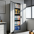 Steel Stationery Cabinet with 5 Adjustable Shelves and Central Lock - Light Grey — WIMU Kitchen Nairobi