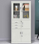 Steel Combination Cabinet with Glass Doors, 3 Lockable Drawers and Storage Compartments — WIMU Kitchen Nairobi