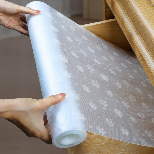 Snowflake Print Kitchen Drawer & Shelf Liner Roll (45 × 500cm) — WIMU Kitchen Nairobi — Kenya · WIMU Kitchen Nairobi