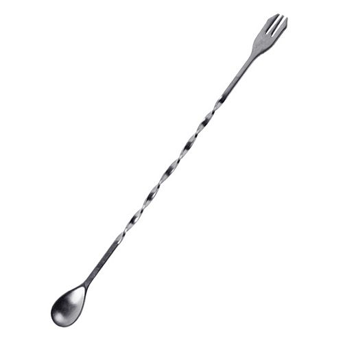 Stainless Steel Bar Spoon with Fork — Kenya · WIMU Kitchen Nairobi