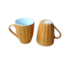 6pcs Sundabest Kaulo Deco Mug Orange 380ml — Kenya · WIMU Kitchen Nairobi
