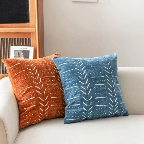 Decorative Throw Pillow Covers 45x45cm Soft Chenille Velvet Cushion Cases for Sofa & Bed | Modern Home Décor — Kenya · WIMU Kitchen Nairobi