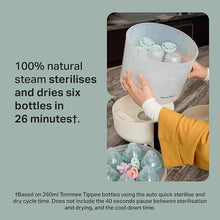 Tommee Tippee Quickdry Steriliser – Steam Steriliser for Baby Bottles & Accessories, 4 Modes, 26‑Minute Cycle, Kills Viruses & 99.9% of Bacteria — Kenya · WIMU Kitchen