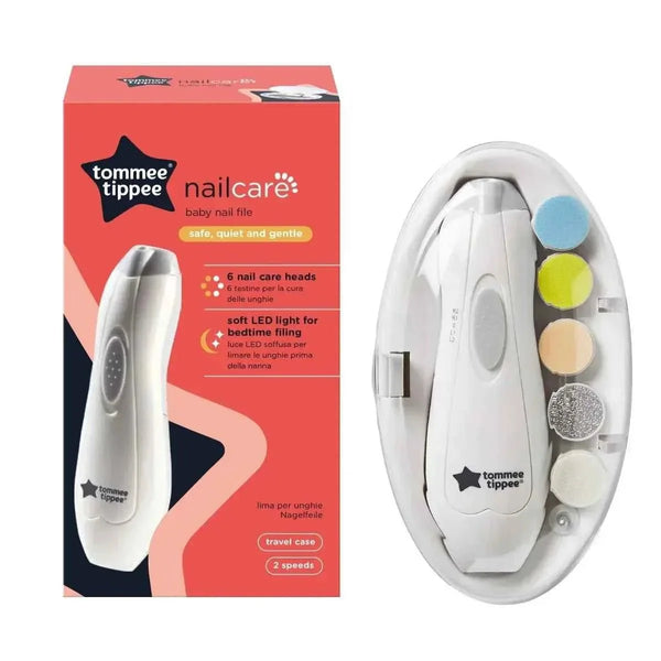 Tommee Tippee Electric Baby Nail File – 6 Filing Heads, LED Light, Adjustable Speed & Direction, Infant Use, Unisex — Kenya · WIMU Kitchen Nairobi