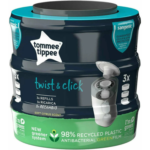 Tommee Tippee Sangenic Twist & Click Advanced Nappy Disposal Refill Cassette 3 Pack — Kenya · WIMU Kitchen Nairobi