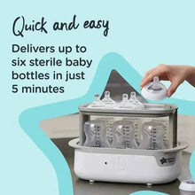 Tommee Tippee Electric Steam Steriliser - Fast, Compact, BPA-Free Baby Bottle Sterilizer with One-Button Operation and Chemical-Free Steam Cleaning — Kenya · WIMU Kitchen