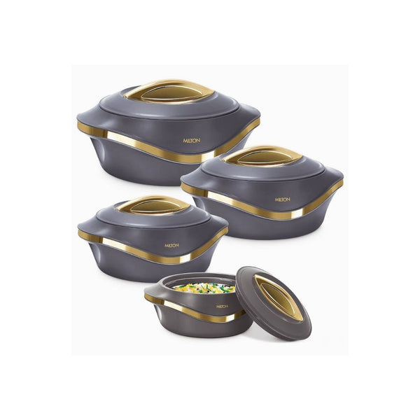 MILTON Pearl 4pcs Inner Stainless Steel Hot Pot Food Warmers — Kenya · WIMU Kitchen Nairobi