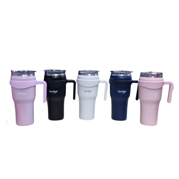 Signature SGYQ-1100C | 1100ML Stainless Steel Travel Mug – Vacuum Insulated, Leak-Proof & Colorful — Kenya · WIMU Kitchen Nairobi