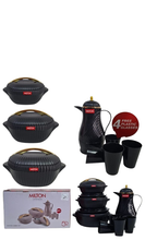 Redberry Premium Range Plastic Designer Hotpot Milton Oyster Combo Set 8 Pcs – 1000/1500/2500ml Hotpots + 1000ml Flask + 4 Plastic Glasses — Kenya · WIMU Kitchen