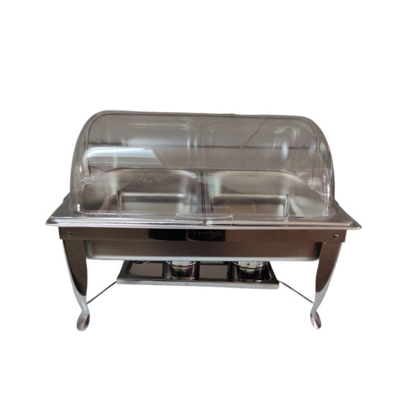 Stainless Steel Buffet Set, Buffet Food Roll Top Chafing Dish Servers 9L  Chaffing Dish With Plastic Cover — Kenya · WIMU Kitchen Nairobi