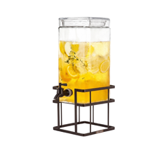 Danny Home Glass Juice Dispenser with Tap & Stand | Large Beverage Dispenser for Juice, Water & Drinks (view 4) — Kenya · WIMU Kitchen