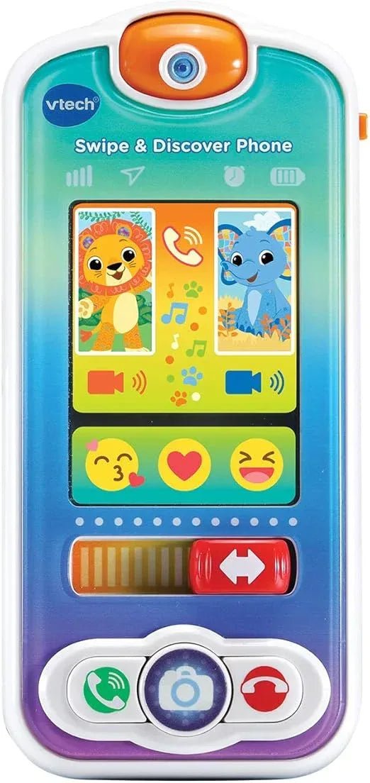VTech Swipe & Discover Phone, Play Phone for Baby Girls & Boys, Interactive Toy with Lights and Sounds, Phone Toys for Babies, Learning Toy with Animals and Numbers, Ages 6 Months+, English Version — Kenya · WIMU Kitchen Nairobi