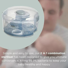 Vital Baby Nurture 2 in 1 Combination Steriliser - Microwave Steam Sterilising and Cold Water Sterilizer - BPA, Latex & Phthalate Free — Kenya · WIMU Kitchen