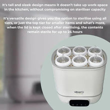 Vital Baby Nurture Pro Steam Steriliser & dryer - Kills 99.9% of Bacteria & Viruses in 6 Minutes - Chemical Free Sterilising - Grey — Kenya · WIMU Kitchen