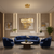 Intertwined Crystal Ring LED Chandelier 32W Tri-Colour Gold 400mm WH 2603-GO-TC — WIMU Kitchen Nairobi