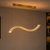 Wave Crystal LED Pendant Light 18W Tri-Colour Gold 800mm WH 2608-GO-TC — WIMU Kitchen Nairobi