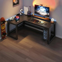 L-Shaped Black Computer and Gaming Desk, 160 x 100 x 60 x 75cm — WIMU Kitchen Nairobi — Kenya · WIMU Kitchen