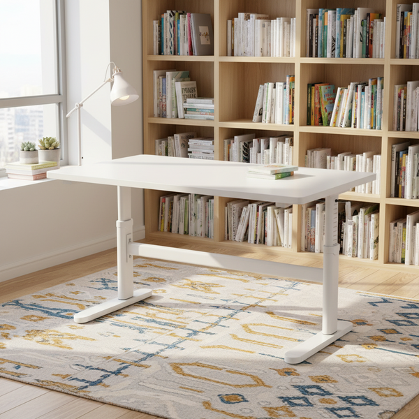 Elevating Sit-Stand Study Desk, 120 x 60cm, Height 75-115cm — WIMU Kitchen Nairobi — Kenya · WIMU Kitchen Nairobi