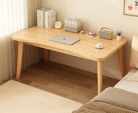 Wooden Computer Desk and Study Writing Table, 140 x 60 x 73cm — WIMU Kitchen Nairobi — Kenya · WIMU Kitchen