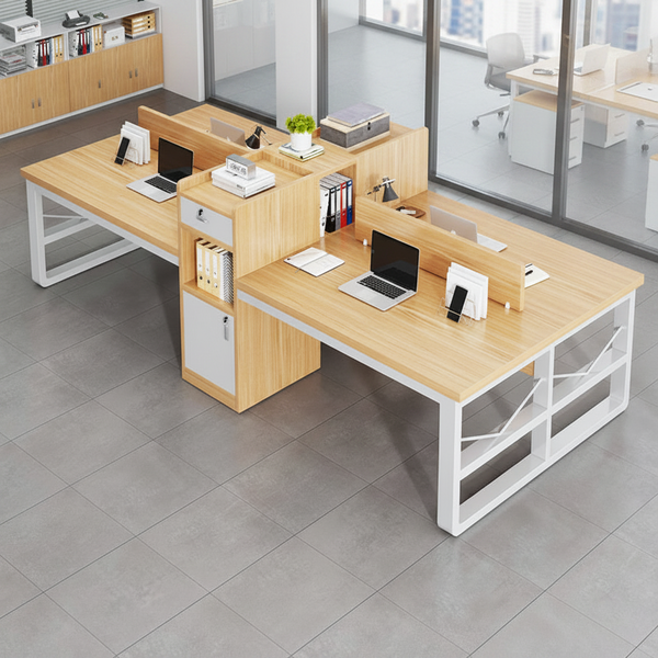 Four Person Workspace Unit, 270 x 120 x 112cm — WIMU Kitchen Nairobi — Kenya · WIMU Kitchen Nairobi